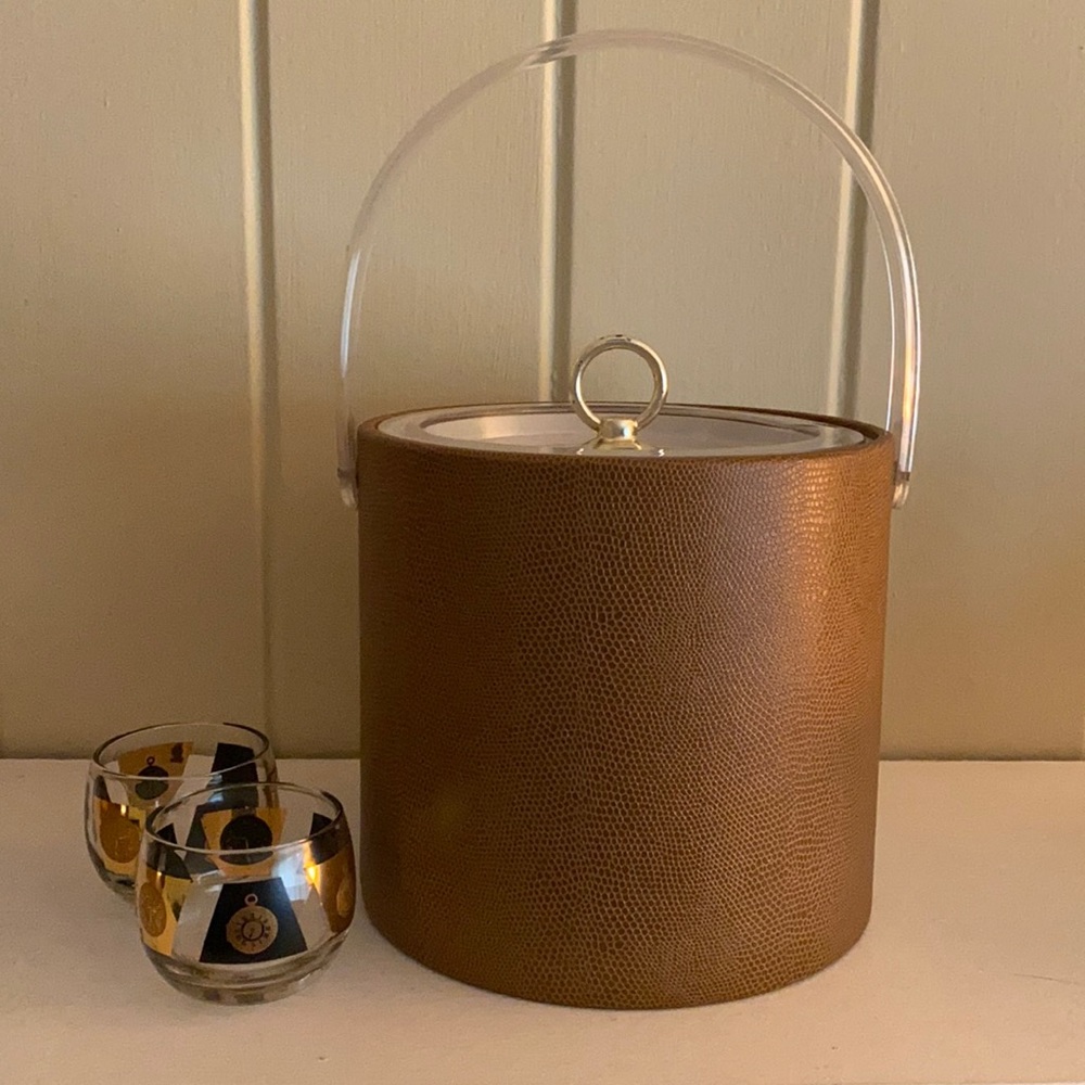 VINTAGE George Briard MCM Ice Bucket